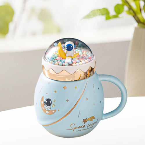 Bz1 Linda Taza De, Taza Espacial, Taza Novedosa, Taza De Té,