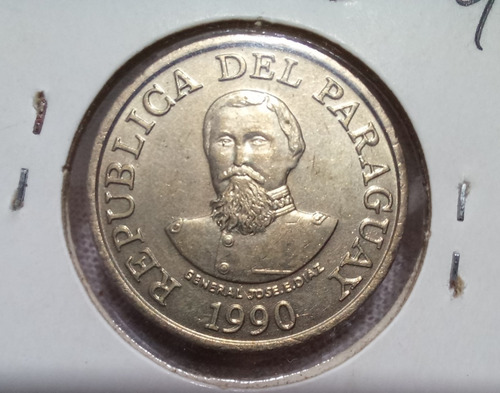 Paraguai 1990 100 Guaranis, Disco Grosso, Fc, Raro Estado!