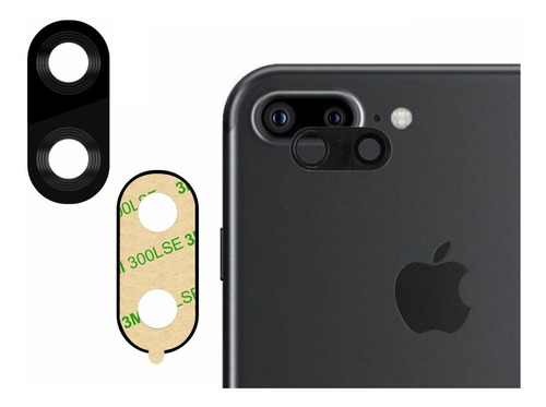 Vidrio Camara Trasera Compatible Con iPhone 8 Plus 7 Plus +