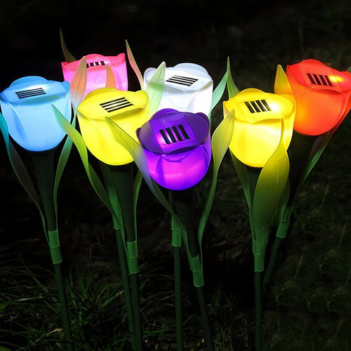 Luces Solares Para Jardín Y Jardín Al Aire Libre, 10 Unidade