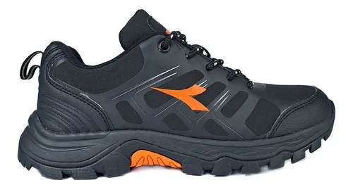 Zapatilla Diadora Alpi Trekking Hombre Negro Gol Deportes