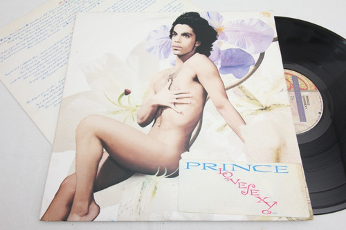 Vinilo Prince Lovesexy 1988 Australia Con Sobre Interno