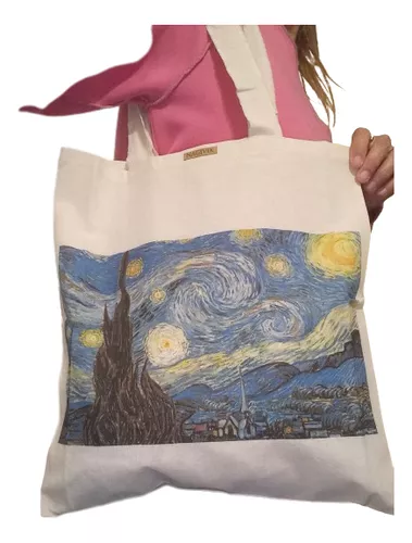 Bolsa tote XL Vincent Van Gogh Lilases