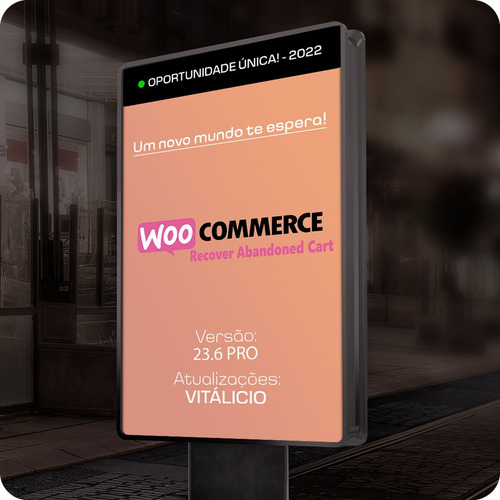 Woocommerce Recover Abandoned Cart + Chave Mundo Inpriv