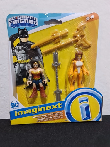 Imaginext Dc Wonder Woman & The Cheetah 1984 Mattel 