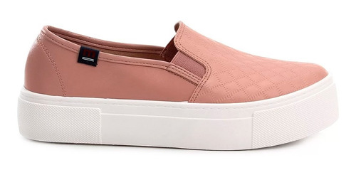 sapatilha slip on moleca flatform