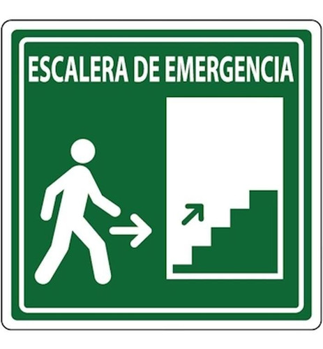 Letrero Para Bodegas, Mxsev-036, 25x25 Cm, De Evacuación, E
