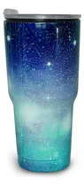 Comprar Vaso Termo Para Bebidas 30oz Galaxia Acero Inox Doble Pared Color Azul claro