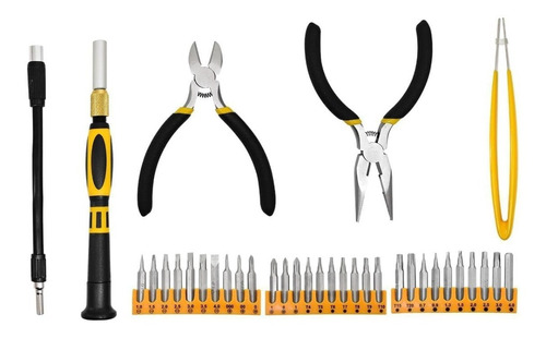 Kit De 35 Herramientas Con Destornilladores Nisuta Nsk5835