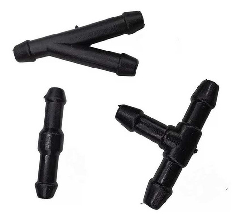 Kit Mangueira 3m Esguicho Limpador Parabrisa + Conexão T Y I