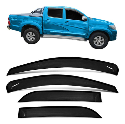 Lluvieros Goteros Toyota Hilux 2005 - 2012 4 Puertas