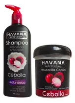 Comprar Kit Shampoo + Mascarilla Cebolla Crece Pelo Havana Cosmetics