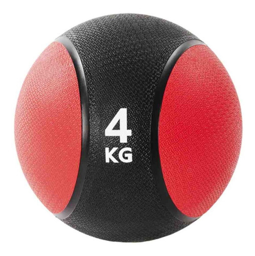 Balón Medicinal 4kg Con Rebote Para Entrenamiento Deporte