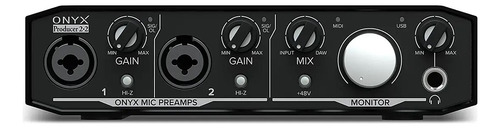 Interface De Audio Mackie Onyx Producer 2x2 24 Bits 192 Khz