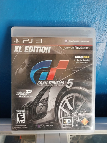 Gran Turismo 5 Xl Edition Juego Para Ps3 Con Manual