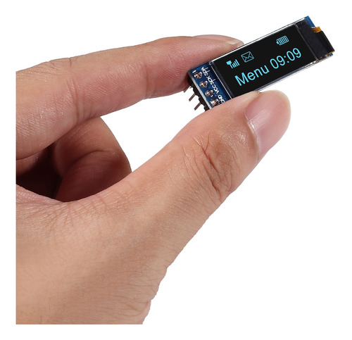 Modulo De Pantalla Oled I2c 0.91 Pulgadas Driver Ssd1306