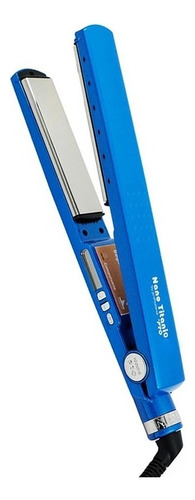 Prancha Chapinha Profissional Pro Titânio 450f Original Azul 110v/220v (bivolt)