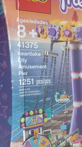 Lego Friends 41375 Muelle De La Diversión De Heartlake City Cantidad De Piezas 1251