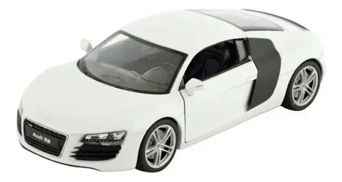Maisto Audi R8 Noire - Voiture Miniature Échelle 1/24 Collection & Enfant Dès 8 Ans