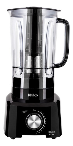 Liquidificador Philco Ph900 Turbo Pro 3l 12 Velocidades 127v