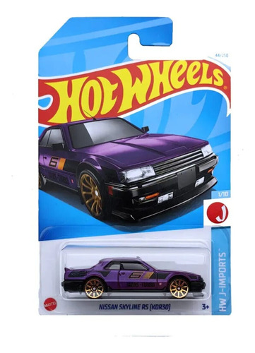 Hot Wheels Nissan Skyline Rs (kdr30) Morado 2024 Imports