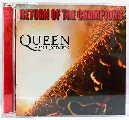 Queen + Paul Rodgers 2 Cd Return Of The Champions Como Nue 