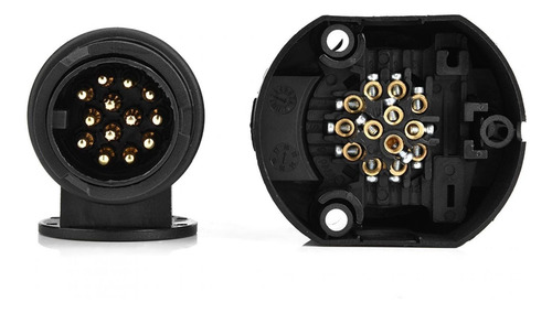 Conector De Reboque 12v 13 Pinos, Conector, Conector, Suport