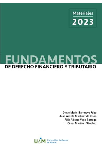 Fundamentos De Derecho Financiero Y Tributario. Materiales 2