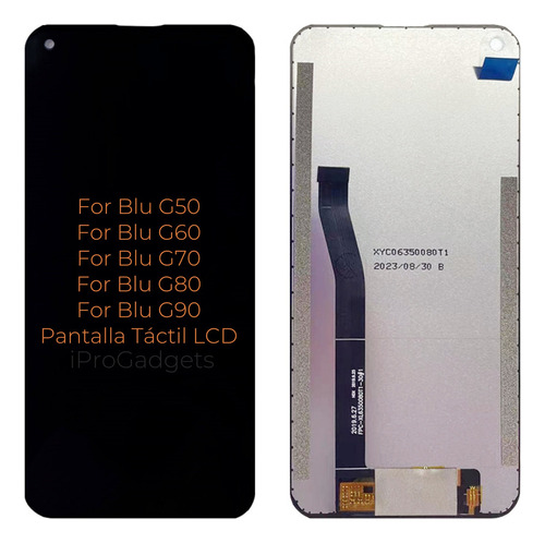 Spp Pantalla Táctil Lcd For Blu G50 G60 G70 G80 G90 G0250ww