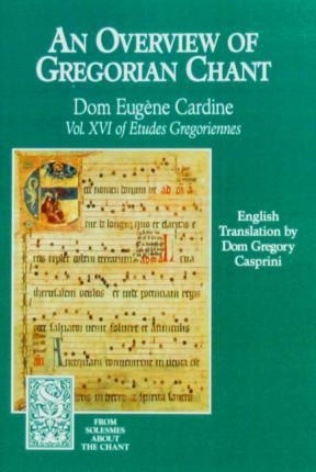 Libro Overview Of Gregorian Chant - Monks Of Solesmes