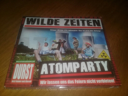 Wilde Zeiten Atomparty Cd Nuevo / Die Toten Hosen