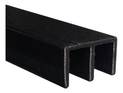 Guía Superior Vitrina Aluminio Negro 6mts Avellaneda
