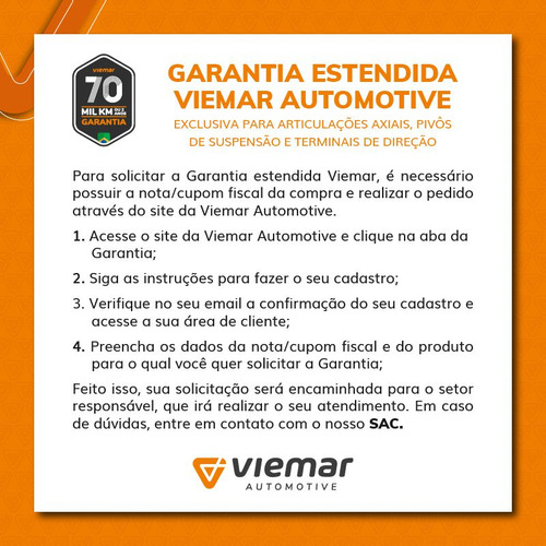 Articulação Axial Ecosport 2003 2004 2005 2006 2007 2008