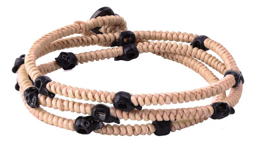 Kelitch Pulsera De Cuerda Trenzada Para Mujer Pulsera Larga