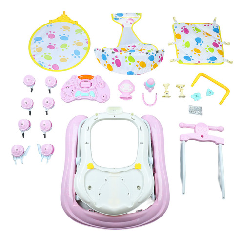 Andadera Musical Bebe Interactiva Plegable Portátil Toldo