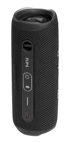 Imagen 4 de 4 de Parlante JBL Flip 6 portátil con bluetooth waterproof negro
