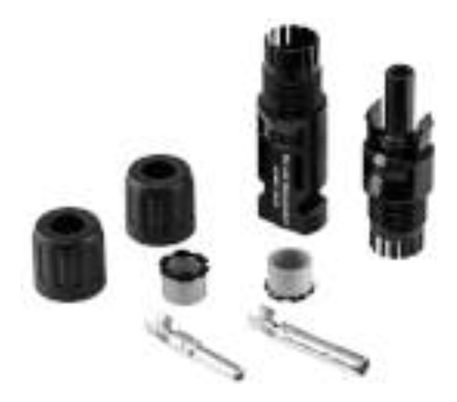 Conector Mc4y 1 Via 1,5kv 35a Fm/mc Para Sistemas Solares