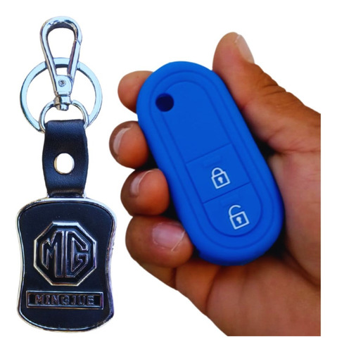 Protector Silicona  Llave Mg3 2011-2015 + Llavero Logo Mg