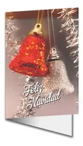 Comprar Dos Tarjeta De Navidad Campanas Navideñas Sobre Incluido