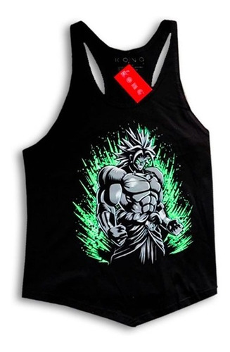 Playera Olimpica Kong Clothing Broly1 Ropa Gym Fitness