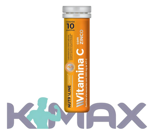 24 x 1000 mg de vitamina C con zinc efervescente, 10 um cada botella