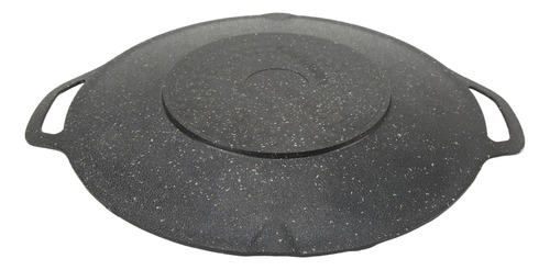 Sartén Coreana Para Barbacoa, Antiadherente, 6 Capas, Redond