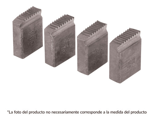 4 Peines Para Tarrajas 1pg  11-1/2npt Truper