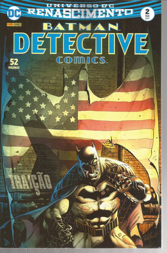 Detective Comics 2 Renascimento - Panini Bonellihq Cx367 G18