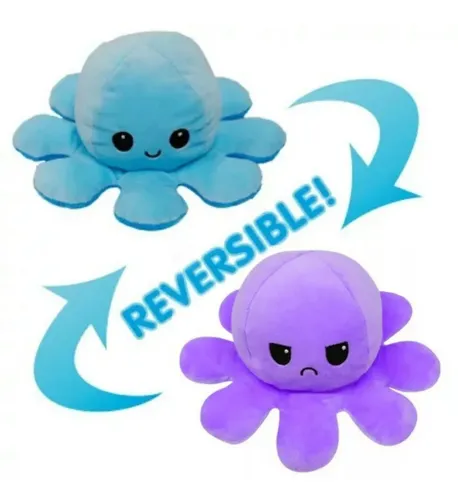 Pulpo Reversible Original Peluche Mayoreo 10 Pz Env o gratis