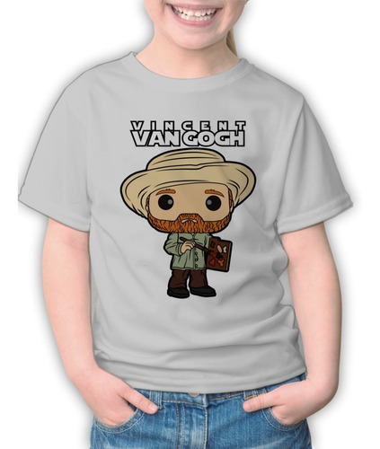 Remera Infantiles Sublimada Estampada Vincent Van Gogh 7692