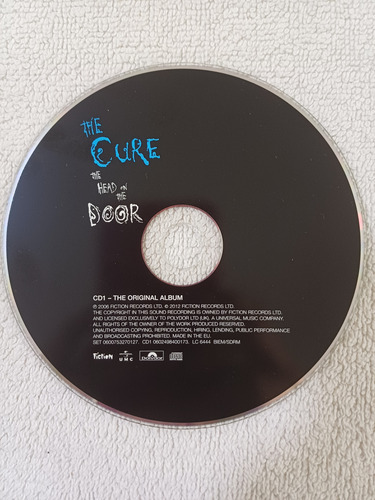 The Cure The Head On The Door Cd Doble Importado Edición Limitada (Usado)