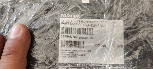 Carcasa Toshiba C655d-sp5024m
