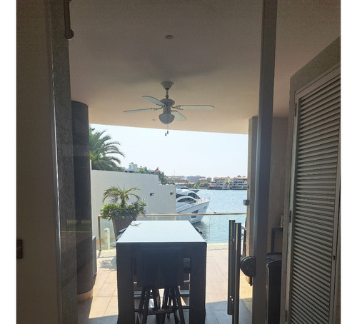 Venta Hermosa Villa, Conjunto Residencial Las Villas, Solarium, Muelle, Planta Electrica, Negociable