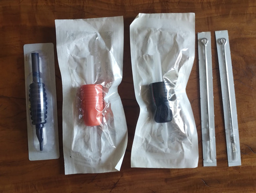 Kit Tatoo Tatuaje Principiantes - Ricky Ramirez + Accesorios (Usado)